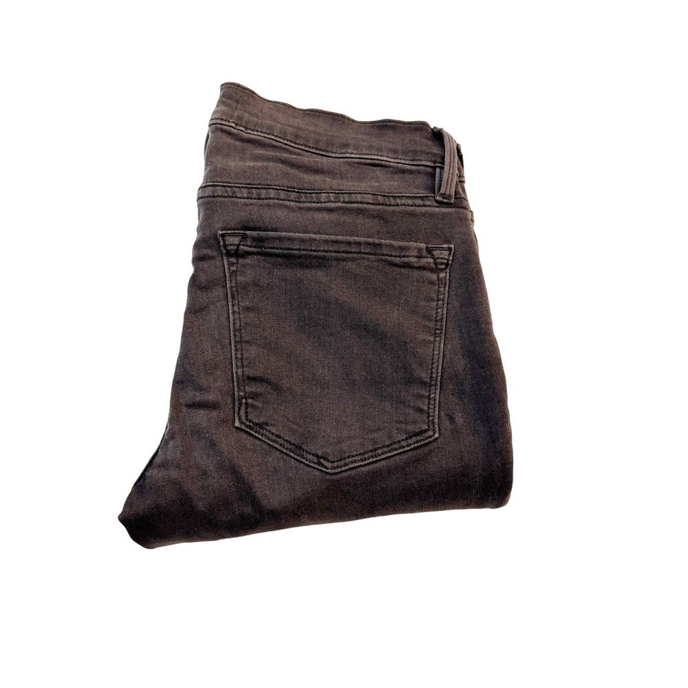 Frame Le Skinny De Jeanne Black Skinny Denim Jeans Size 26